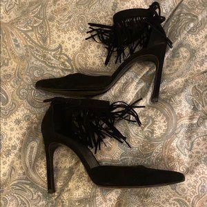Stuart Weitzman Fringe Heels